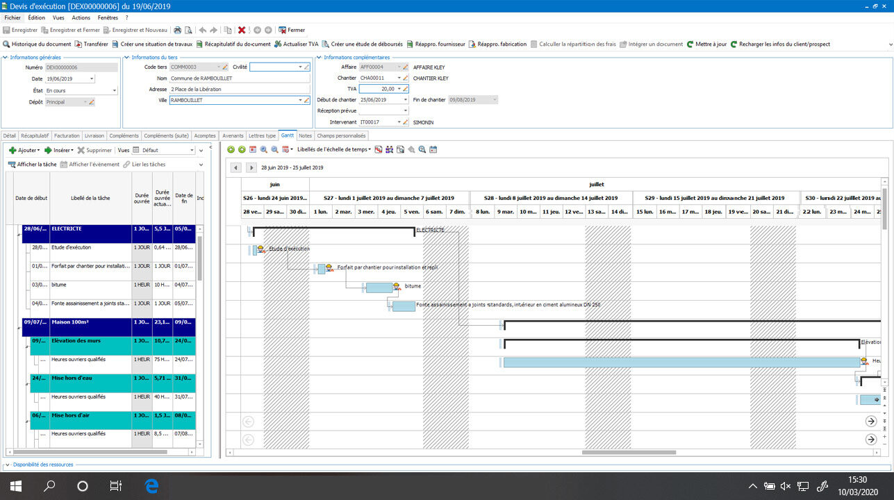 Ebp Logiciel Expert Batiment Entreprise Btp