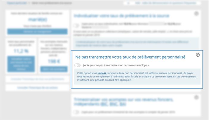 taux prélèvement à la source 4